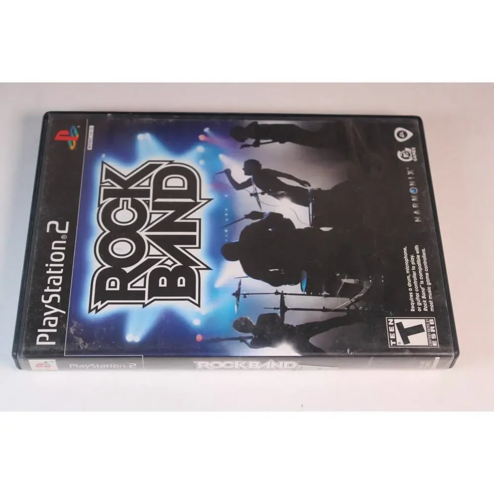 Rock Band (Sony PlayStation 2, 2007, PS2) Authentic, Complete, tested